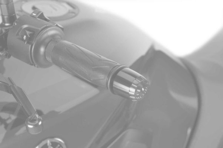 Piese moto - Universal bar ends body PUIG THRUSTER 9594N Negru for PUIG handelbars