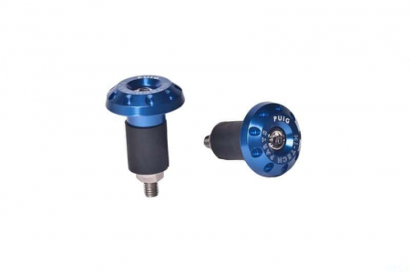 Piese moto - Universal bar ends PUIG RACE 6222A Albastru D 13-18mm