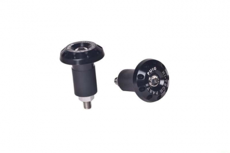Piese moto - Universal bar ends PUIG RACE 6222N Negru D 13-18mm