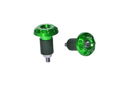 Piese moto - Universal bar ends PUIG RACE 6222V verde