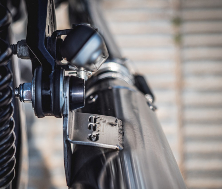 Universal silencer GPR ULTRACONE CAFÉ RACER CAFE.7.ULTRA Brushed Stainless steel without link pipe [2]