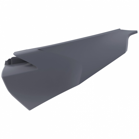 Piese moto - Upper side panels POLISPORT 8423100005 (pereche) Nardo Grey