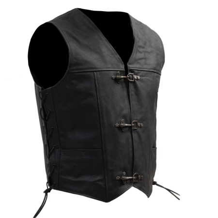 Street - Vesta de piele Broger Clubman