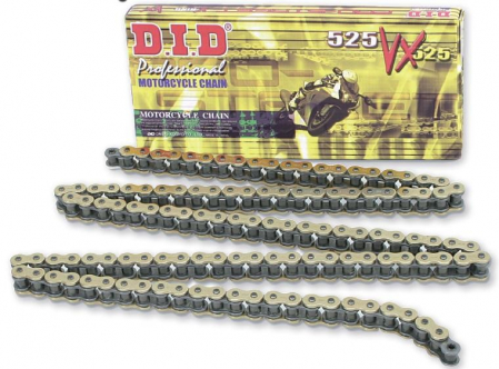 Piese moto - VX series X-Ring chain D.I.D Chain 525VX 108 zale