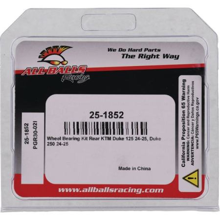 Wheel Bearing Kit All Balls Racing 25-1852 [3]