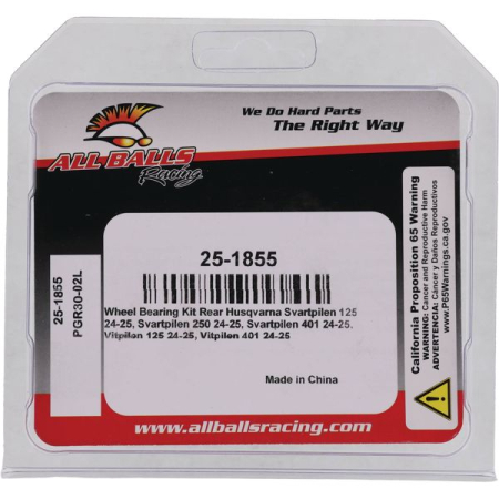 Wheel Bearing Kit All Balls Racing 25-1855 [3]