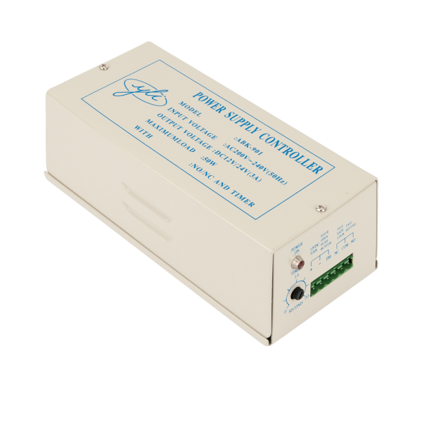 ABK-901-12-3 * Sursa de alimentare liniara pentru control acces 12Vcc/3A cu carcasa metalica inoxidabila [1]