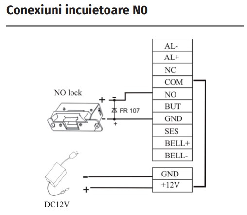 PRORF-ID * Controler de acces si pontaj cu cititor de proximitate RFID (125KHz) si comunicatie TCP/IP, RS232/485, Wiegand [5]