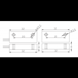 5C-51 * Contact magnetic aplicabil pentru usi de lemn [2]