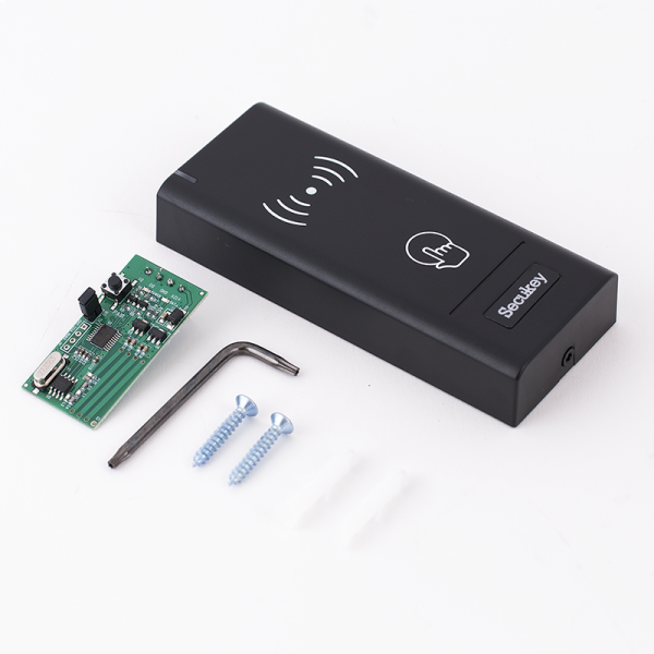WR1-EM * Cititor RFID (EM 125 kHz) cu comunicatie wireless, pentru centralele de control acces ZKTeco [2]