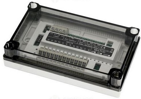 8 INPUT-BOXED * Modul adresabil cu 8 intrari monitorizate. Intrarile se pot utiliza  pentru monitorizarea senzorilor [1]