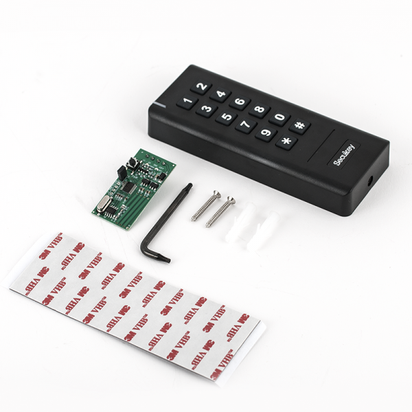 WK1-EM * Cititor RFID (EM 125 kHz) si cod numeric PIN cu comunicatie wireless, pentru centralele de control acces ZKTeco [2]