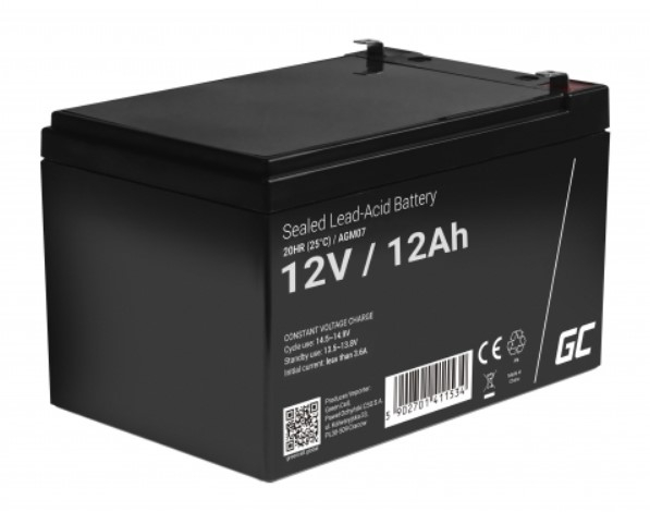 ACCU 12Ah12V * Acumulator capsulat 12Ah12V [1]