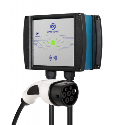 AMP107T2GC-SOL * Statie de incarcare pentru masini electrice destinata integrarii in sisteme solare fotovoltaice [1]
