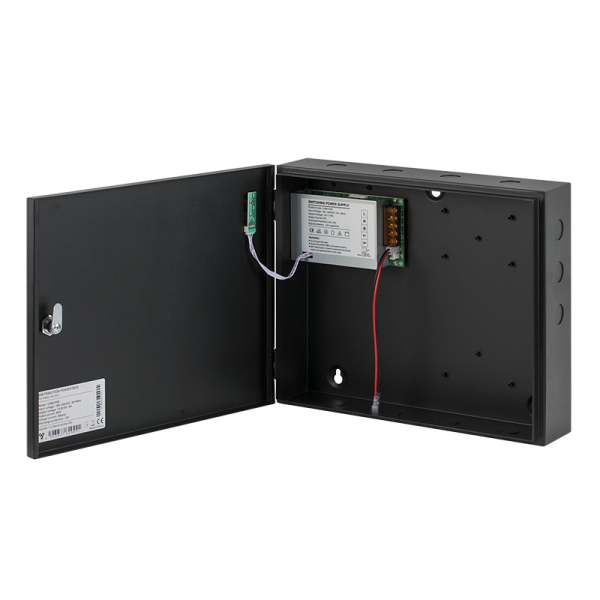 CAB4-PS5-gy * Cabinet multifunctional pentru centrale de control acces 12~14.1Vcc / 5A, backup, negru [3]
