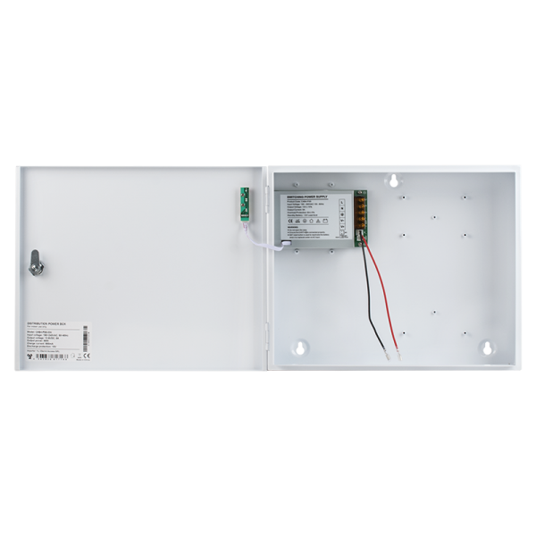 CAB4-PS5-wh * Cabinet multifunctional pentru centrale de control acces 12~14.1Vcc / 5A, backup, alb [3]