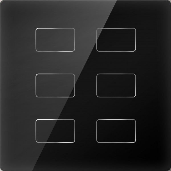 CHTB-06/01.1 * Comutator inteligent cu touch - 6 butoane [1]