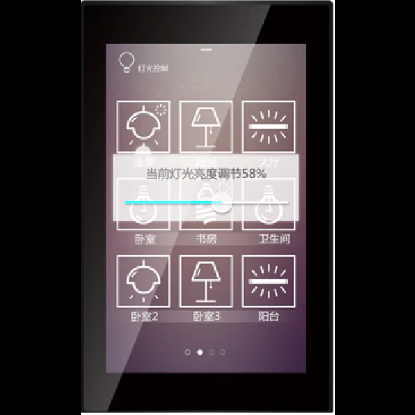 CHTF-5.0/20.1.21 * Panou control IPS 5" cu touch screen - incastrat, negru [1]