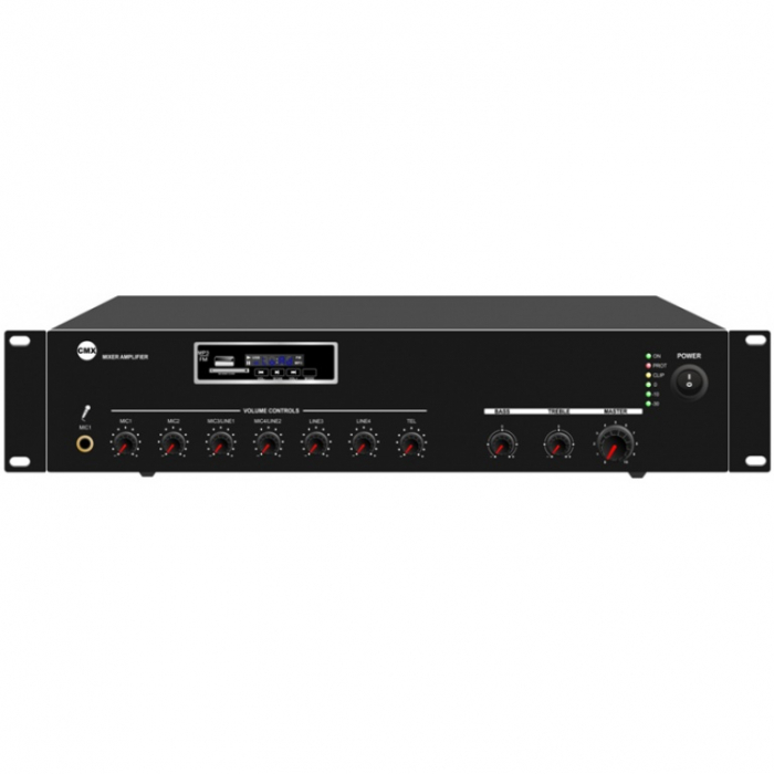 CMX PA-500AMP * Mixer amplificator 500W radio FM 88 MHZ-108MHz, cu redare Mp3/SD/USB, Bluetooth [1]