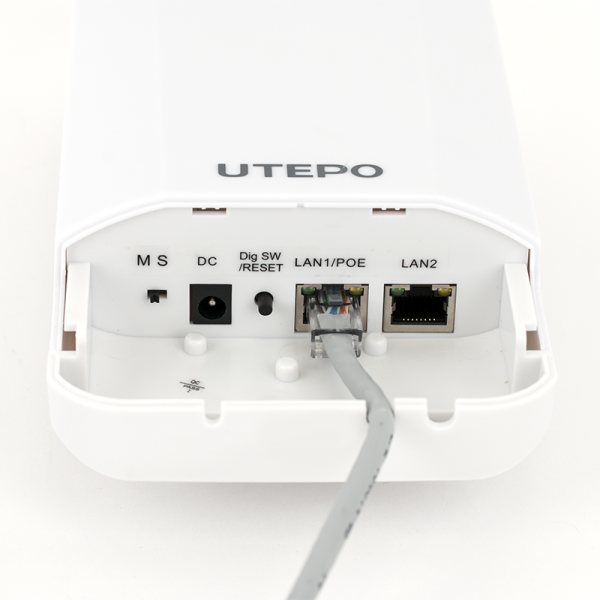 CP2-300 * Bridge wireless de exterior IP65, ultrawide band, 2.4GHz, 300Mbps, 500m, antena interna 12dB, PoE [3]