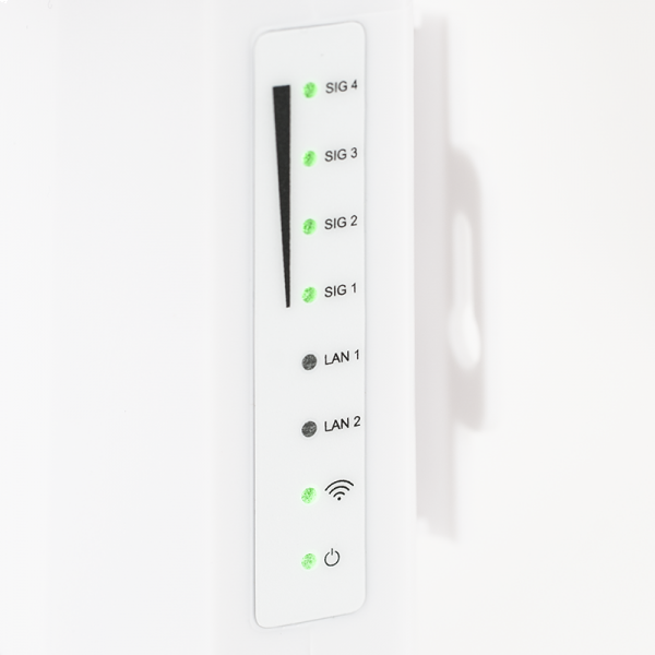 CP2-300 * Bridge wireless de exterior IP65, ultrawide band, 2.4GHz, 300Mbps, 500m, antena interna 12dB, PoE [2]