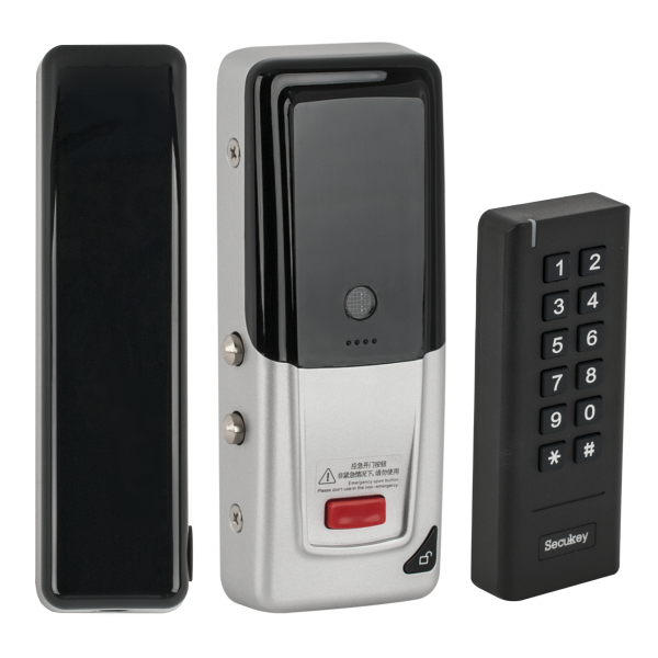 D2 * Controler stand-alone cu card si PIN, tastatura WIRELESS, incuietoare WIRELESS si telecomenzi [2]