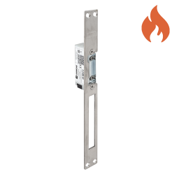 DORCAS-SF99-2-NF/LX * Yala electromecanica incastrabila rezistenta la foc, EI120, cu  suport de montare [1]