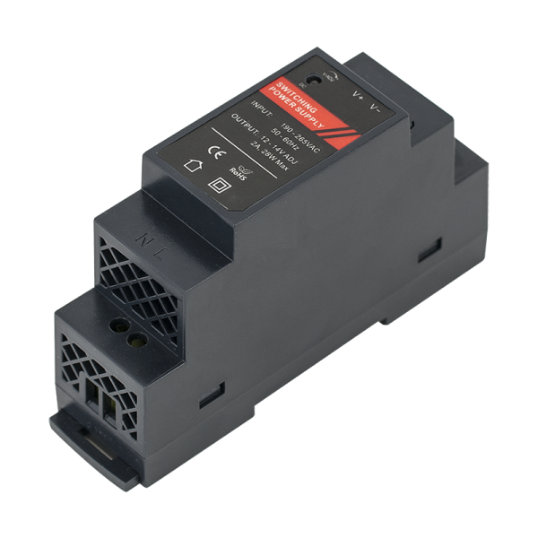 DR12024-01C * Sursa de alimentare 12Vcc/2A, montare pe sina DIN [2]