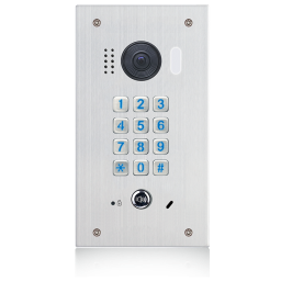 DT611F-MK-FE * Post de apel video cu tastatura mecanica iluminata si camera Fisheye, cu montare incastrata [1]