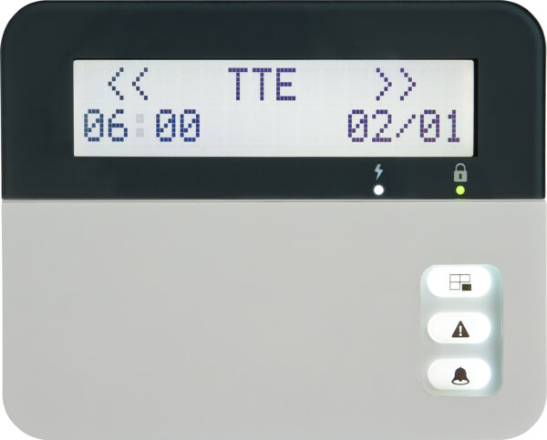 Eclipse LCD32 * Tastatura LCD  8 partitii si 32 indicatoare de zona, 1 zona programabila [1]
