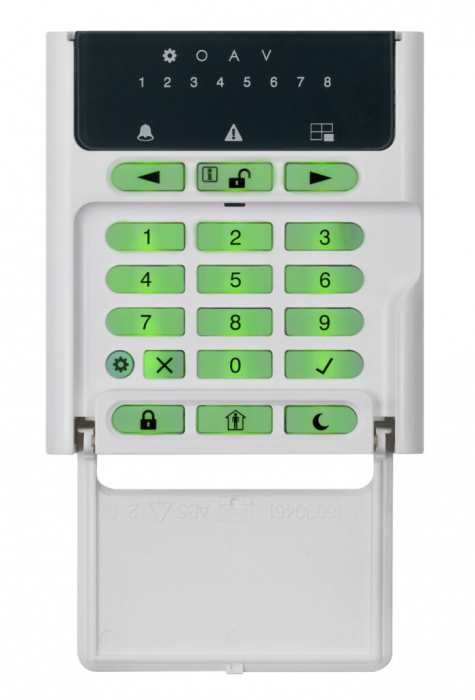 Eclipse LED8 * Tastatura LED pentru Eclipse8, 1 partitie si 8 indicatoare de zona, 1 zona programabila [1]