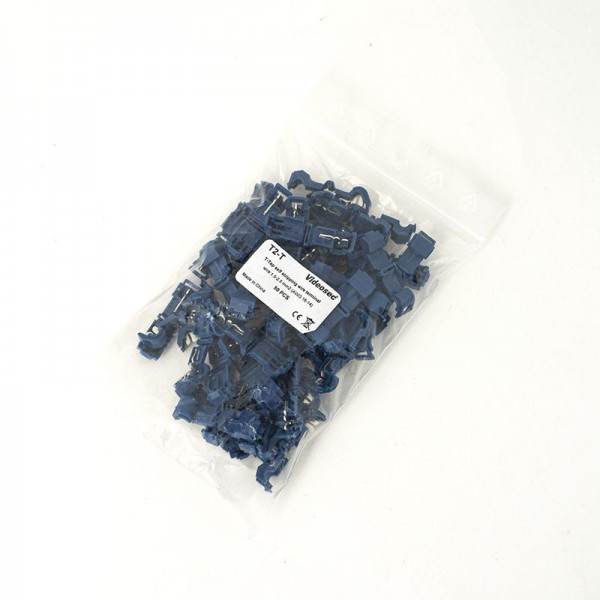 ET-T2-T(50) * Conector tip T pentru imbinarea cablurilor litate AWG 16–14, 1.5~2.5mm², pachet 50 bucati [3]