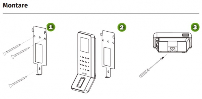 F22 * Terminal biometric de control acces si pontaj [8]
