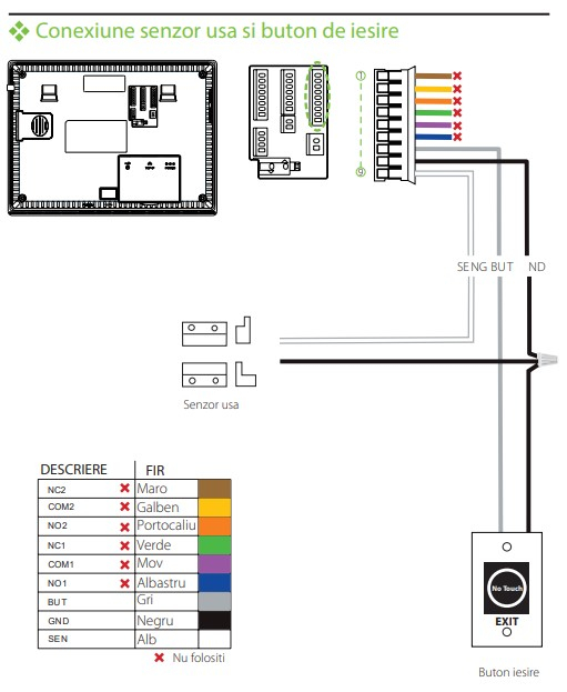 G2 * Terminal de pontaj si control acces identificare cu amprenta si RFID [14]