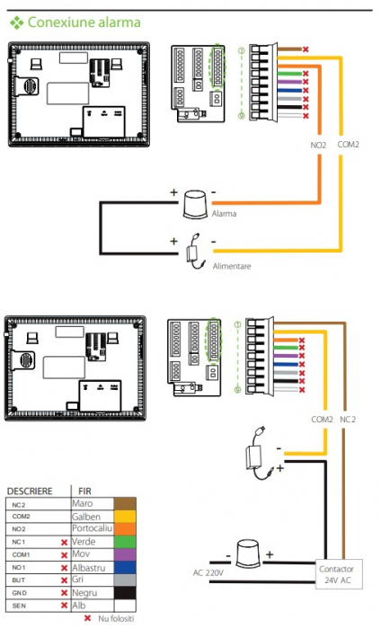 G2 * Terminal de pontaj si control acces identificare cu amprenta si RFID [13]