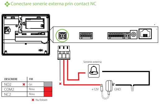 G3 * Terminal de pontaj si control acces cu identificare faciala, amprenta si RFID [9]