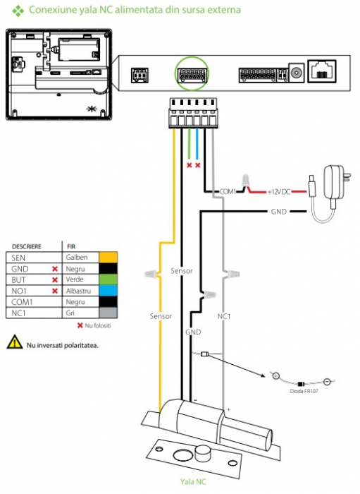 G3 * Terminal de pontaj si control acces cu identificare faciala, amprenta si RFID [10]