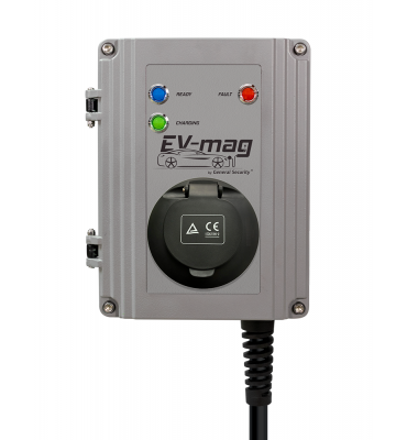 GS103T2GO * Statie de incarcare masini electrice, fixa, alimentare monofazata, 220V/16A, 3.7 kW, cu outlet Type 2 [1]