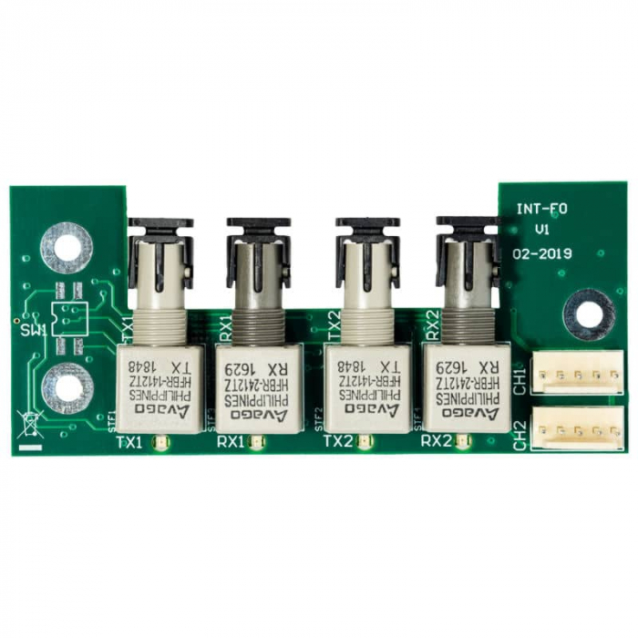 INT FO P2P-D * Interfata de comunicatie Fibra Optica Multi-mode 62,5/125 ST connector [1]