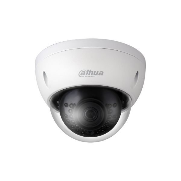 IPC-HDBW1230E-0280B-S5 * Camera DOME IP 2 Megapixel IR exterior/interior, rezolutie 1920 × 1080 pixeli 25/30 fps, obiectiv 2.8mm [1]
