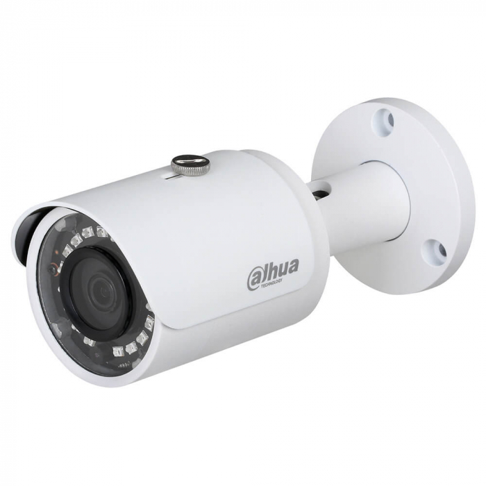 IPC-HFW1230S-0280B-S5 * Camera MINI-BULLET IP 2 Megapixel IR exterior/interior, rezolutie 1920 x 1080 pixeli 25/30 fps, obiectiv 2.8 mm [1]
