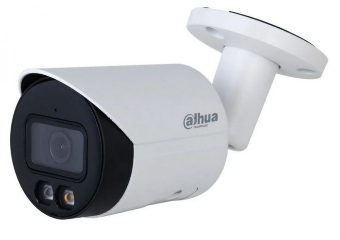 IPC-HFW2249S-S-IL-0280B * Camera MINI-BULLET IP 2 Megapixel IR+LED exterior/interior, rezolutie 1920 × 1080 pixeli 25/30 fps, obiectiv 2.8 mm [1]