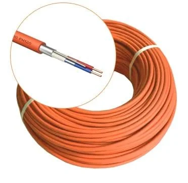 JEH-ST-H 1*2*0,8 E30 * Cablu semnalizare incendiu, E30, HALOGEN-FREE,  sectiune 0,8mm, manta Portocalie, 1x2x0,8 [1]