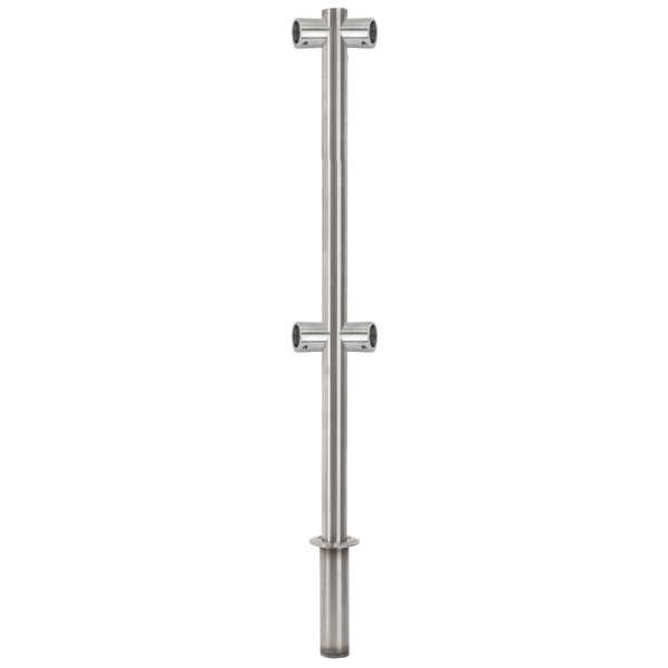 K-KIKO * Stalp intermediar 180° din INOX suport pentru balustrade din INOX, montare ingropata [1]