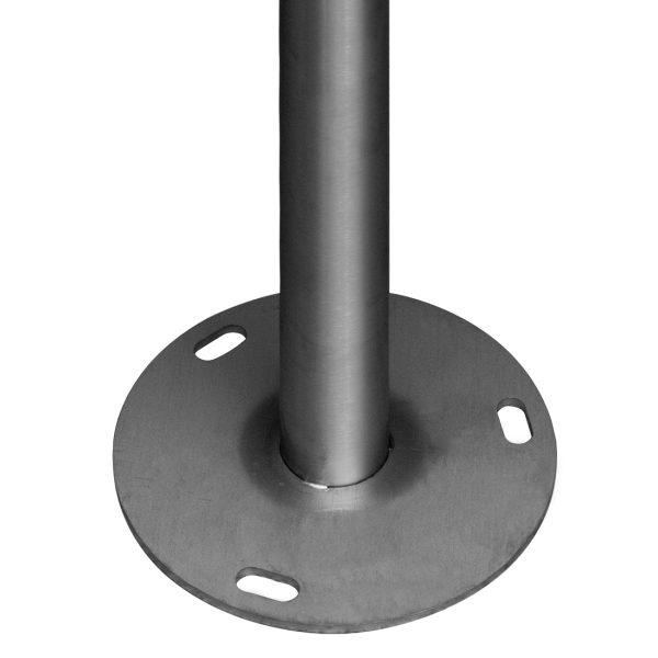 K-SO * Stalp intermediar de colt 90° din INOX , suport balustrade din INOX [2]