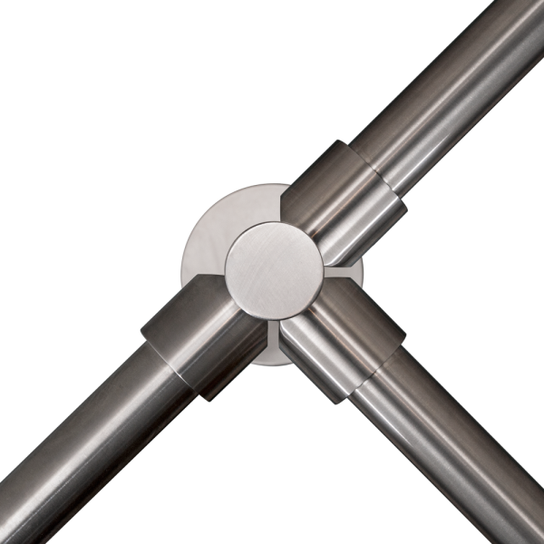 K-TO * Stalp intermediar in forma de “T” din INOX, suport balustrade din INOX [1]