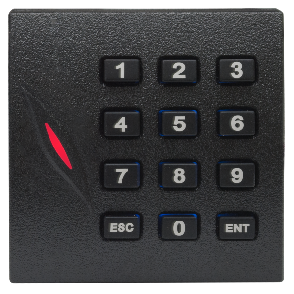 KR-102E * Cititor de proximitate RFID (125KHz) cu tastatura; pentru centrale de control acces [1]