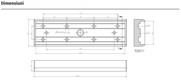 MBK-180I * Suport inoxidabil din duraluminiu [2]