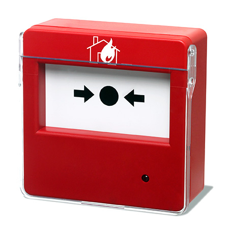 MCP200CS * Buton de alarmare cu separator de plastic, cu revenire,LED semnalizare stare [1]