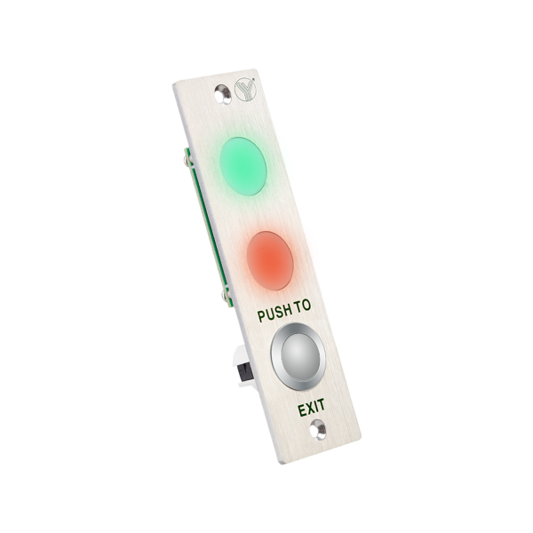 PBK-813(LED) * Buton de iesire incastrabil din otel inoxidabil, cu monitorizare stare incuietoare [2]
